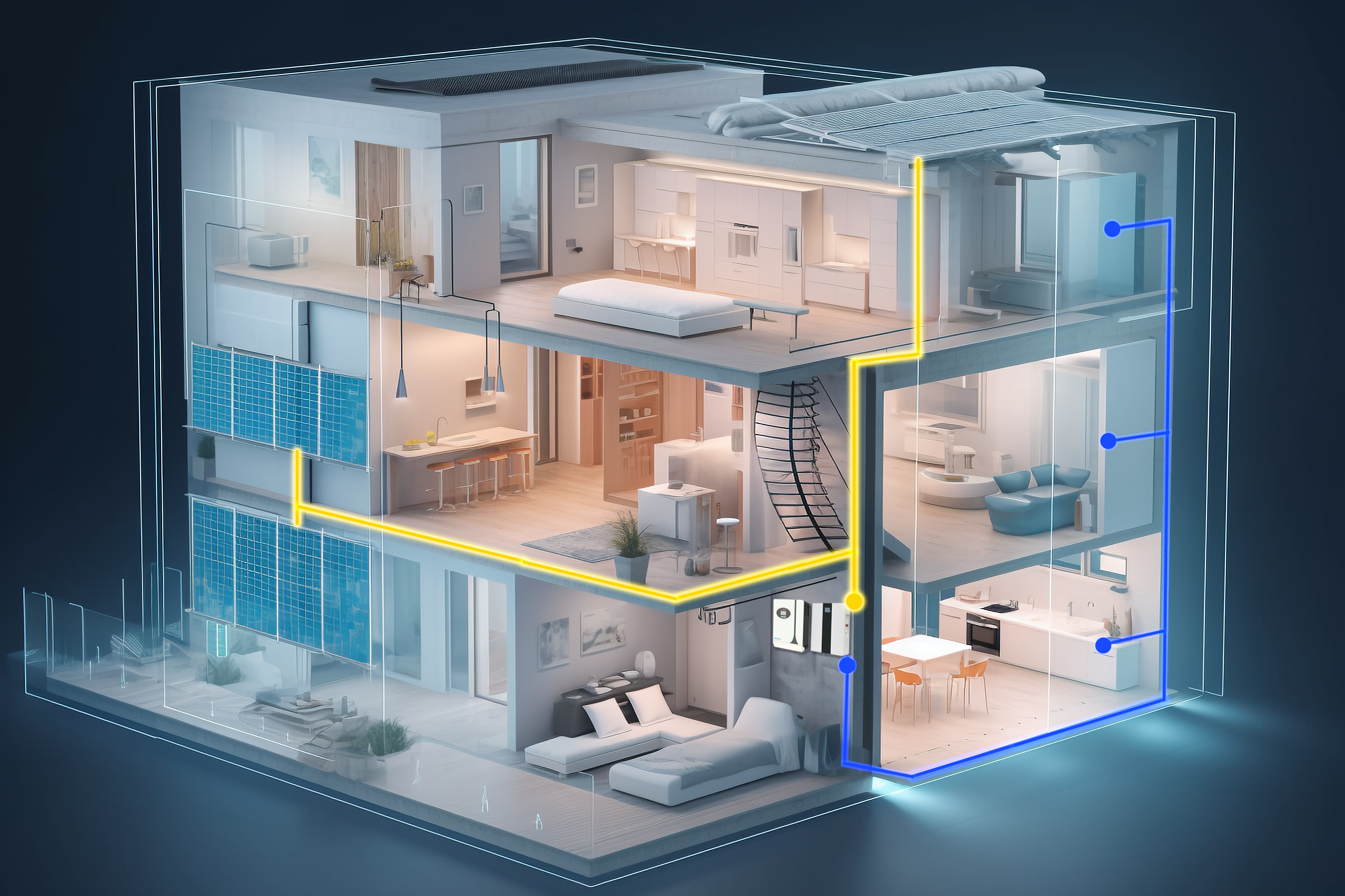 Solar charge controller inverter for home use Inversor controlador de carga solar para uso doméstico
