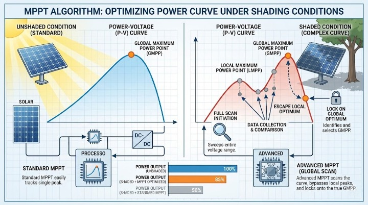 Algoritmo-mppt-optimización-de-la-curva-de-potencia-bajo-sombreado-infografía