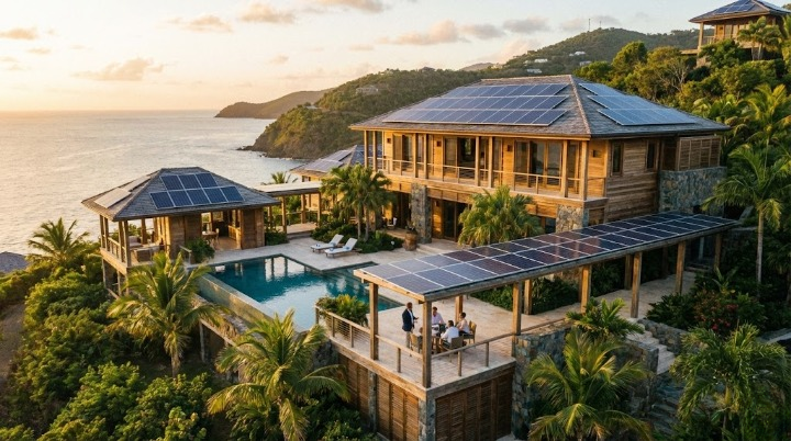 sistema-de-energía-renovable-de-refugio-empresarial-de-alta gama