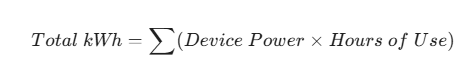fórmula-de-cálculo-del-consumo-diario-de-energía-kwh
