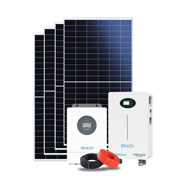 Sistema de energía solar doméstico de 10KW 48KWH