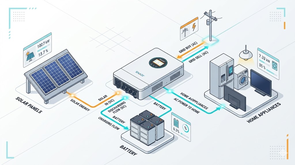 ¿Qué es un inversor eléctrico? Cómo funciona