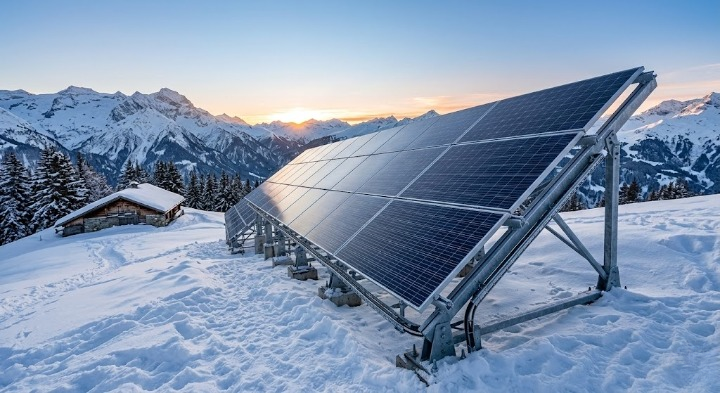 ¿Cómo funcionan los paneles solares en invierno para obtener energía fuera de la red?